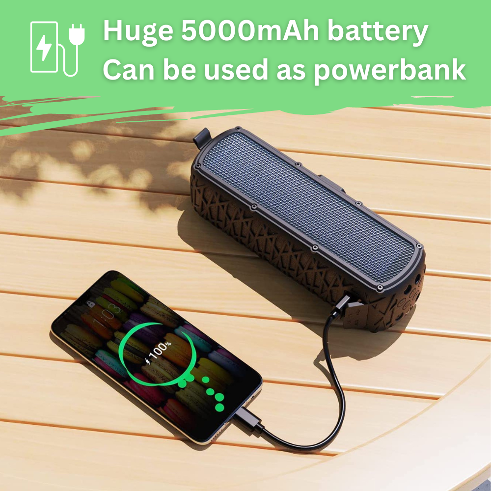 Solar Bluetooth Speaker / with Power-bank Function Lyt Swish