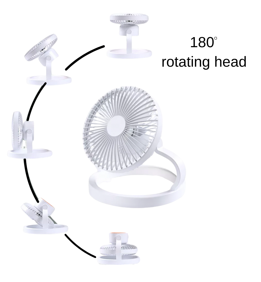 Cooling Fan With Built-in Light / Power-bank Lyt Swish